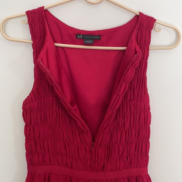 Armani Exchange dark red dress - Picture 4 of 7